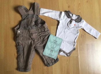 Salopette + bodies Obaïbi