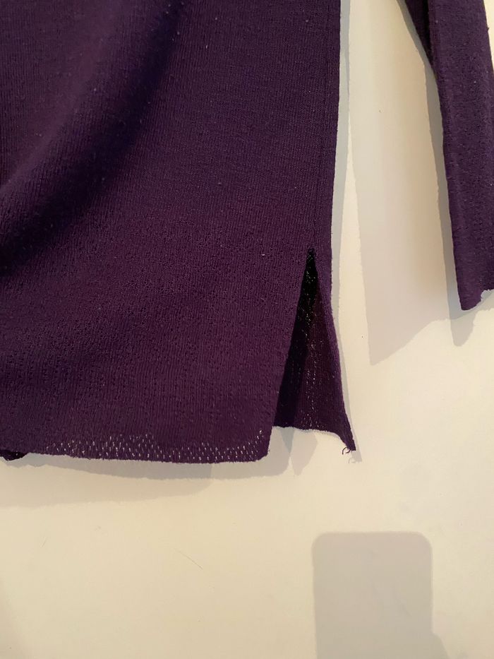 Pull violet taille s - photo numéro 3
