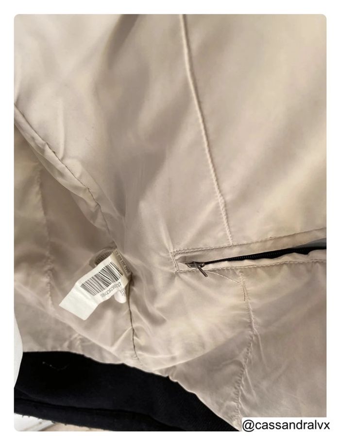 Parka en laine noire - Zara - photo numéro 5