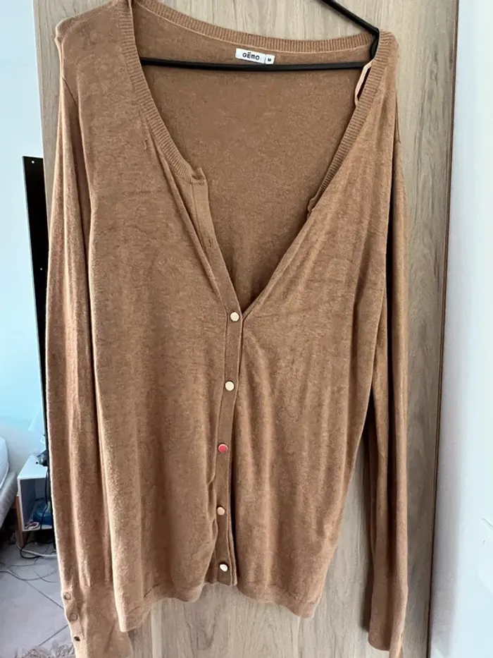 Gilet marron