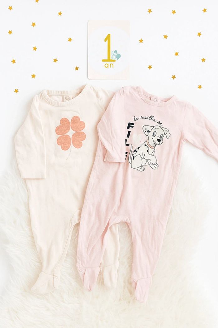 Pyjamas fille 12 mois