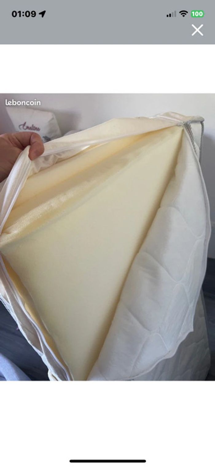 Matelas anti reflux 60x120 - photo numéro 2