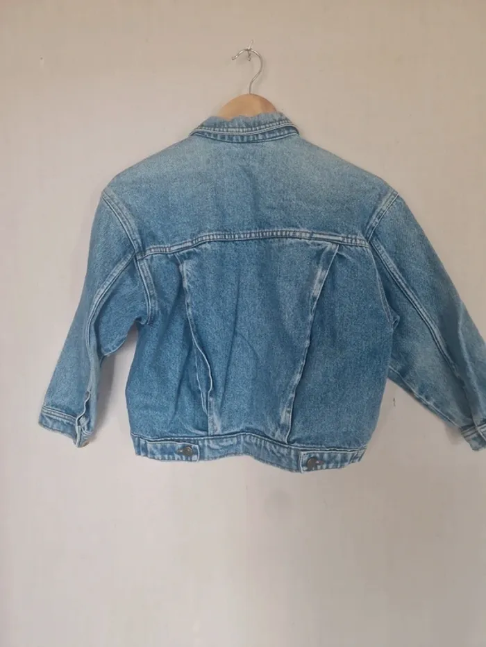Veste en jeans vintage année 90s marque z 10 ans - photo numéro 8
