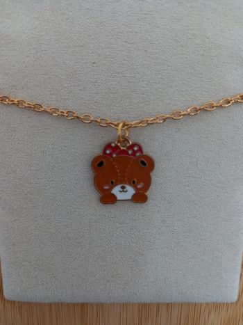 Collier ours hello kitty