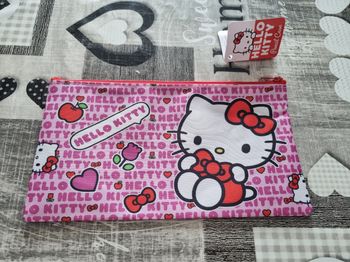Trousse hello kitty rose
