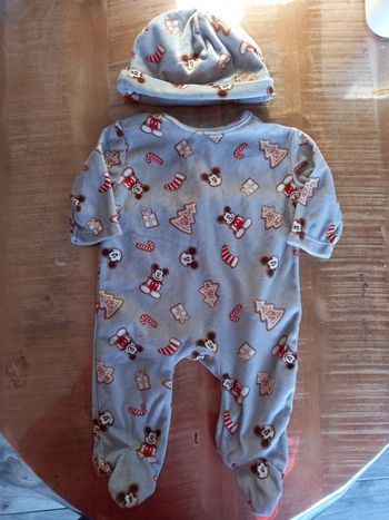 Pyjama + bonnet Disney 3 mois