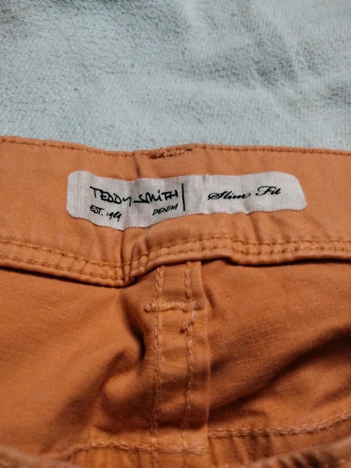 Pantalon orange slim T35 Teddy Smith - photo numéro 2