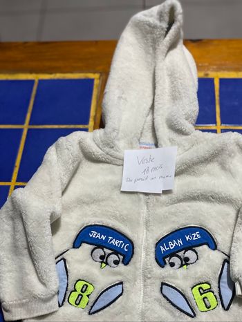 Veste garçon taille 18 mois