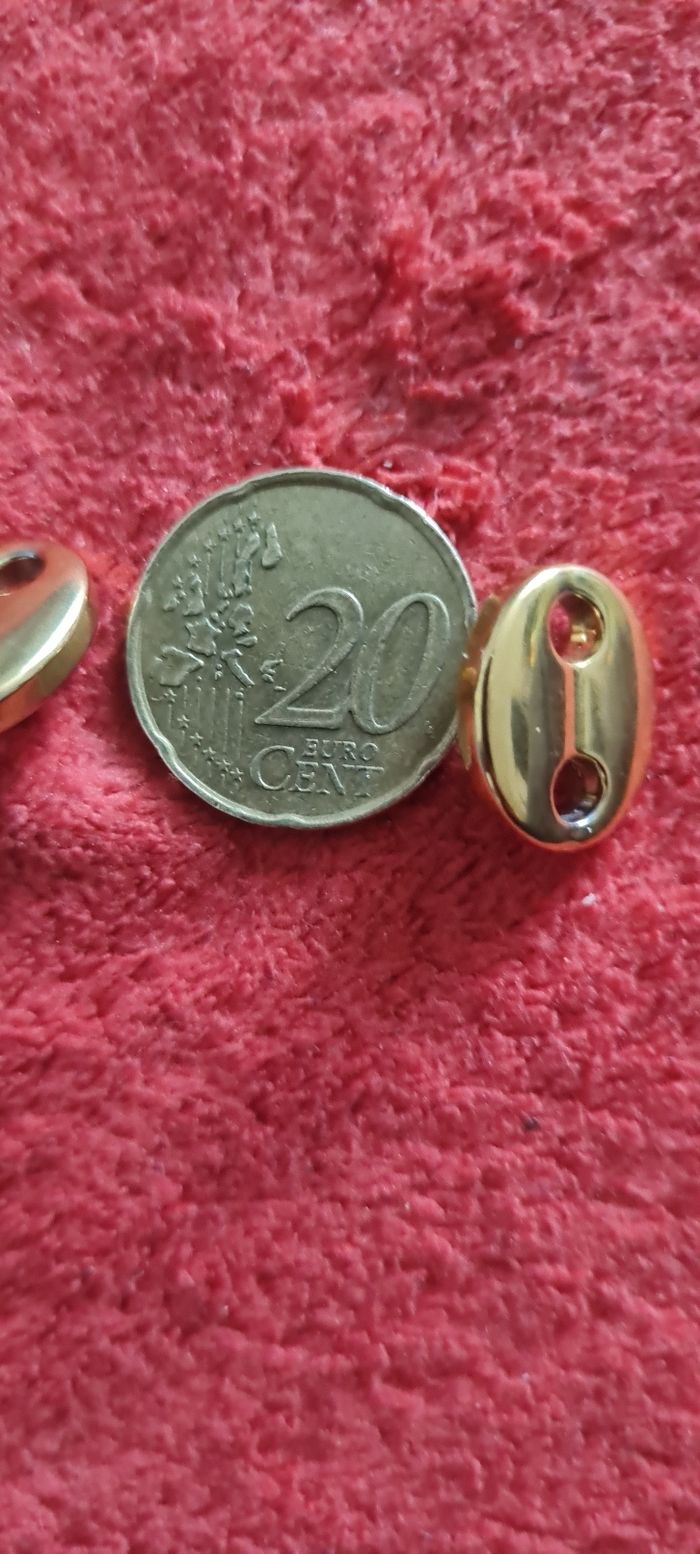 Boucle d'oreilles graine de café - photo numéro 2