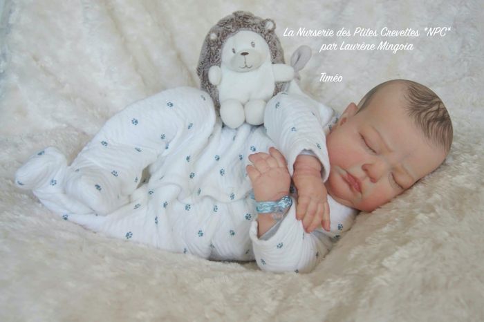 Timéo poupée bébé Reborn authentique 🩵 - photo numéro 6