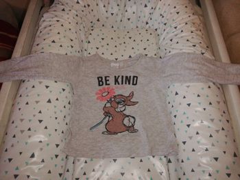 T-shirt panpan Disney 9 mois bébé fille