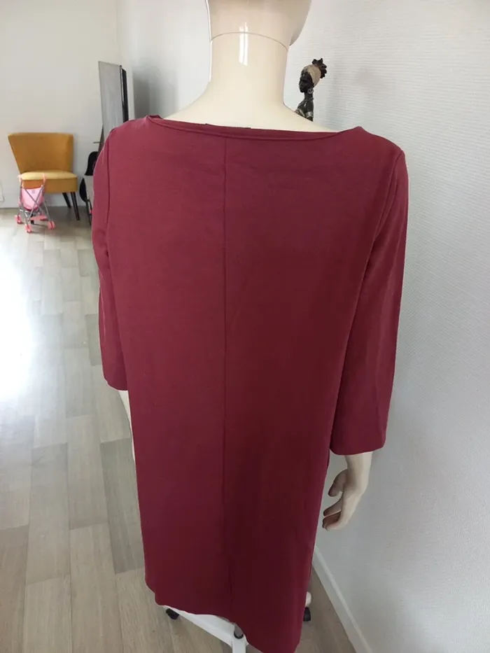 Robe bordeaux L - photo numéro 5