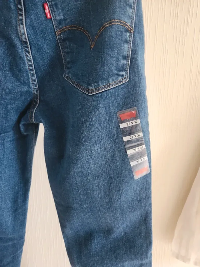 Jean bleu Levi's 721 High Rise skinny 27 x 32 neuf - photo numéro 15