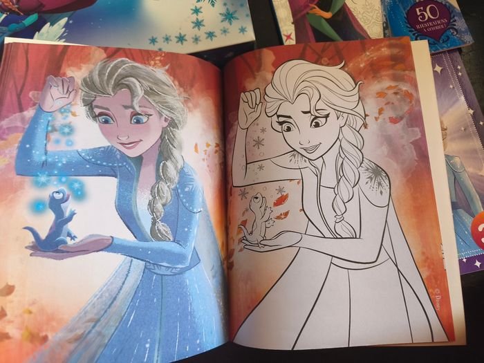 Lot reine des neiges dessin - photo numéro 6