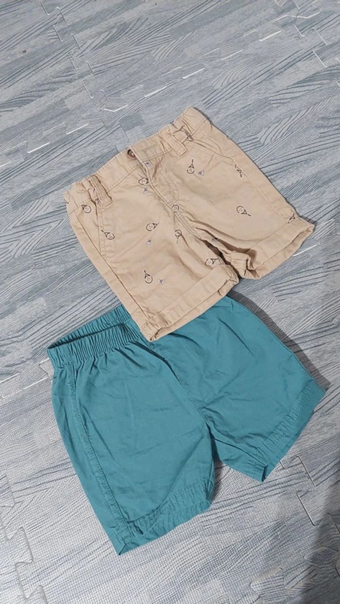 Lot de 2 short bébé
