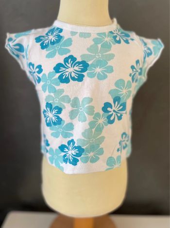 Tee shirt bleu bébé