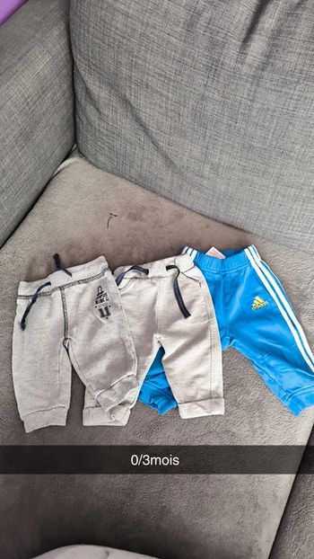 Lot jogging 0/3 mois