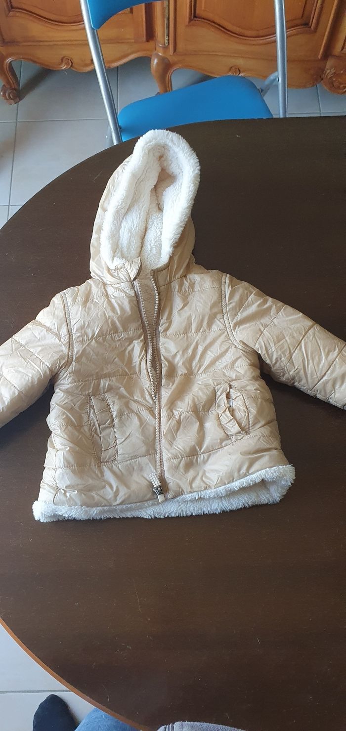 Doudound hiver fille 9 mois