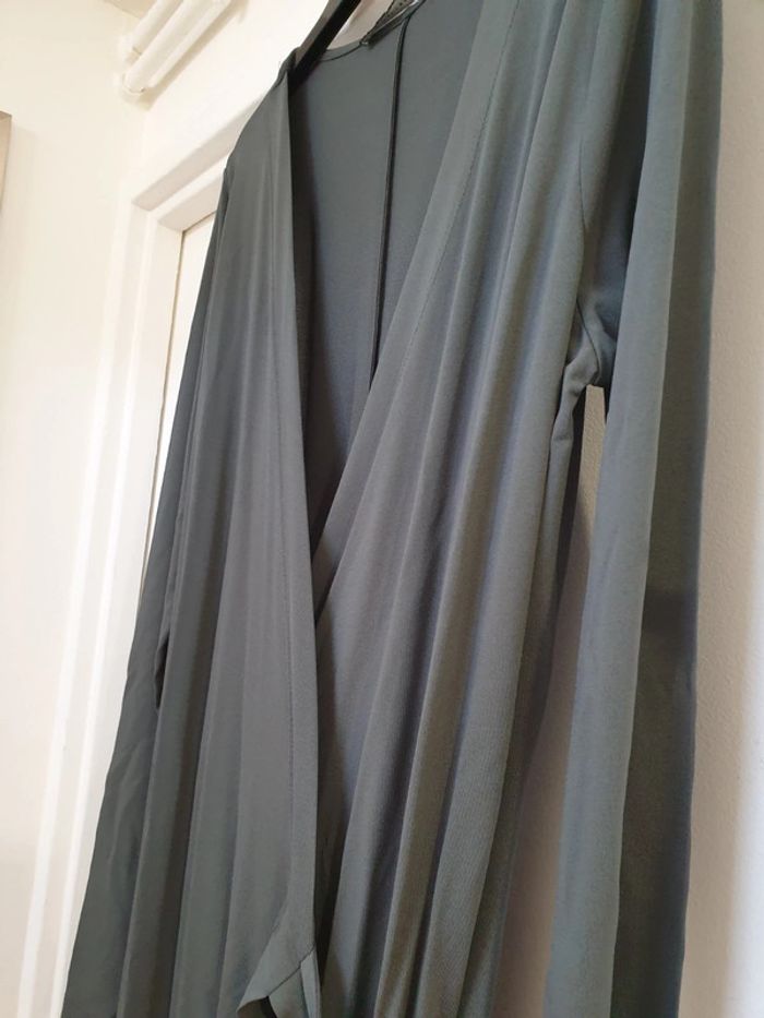 Robe fluide croisée Expresso Taille S - photo numéro 2