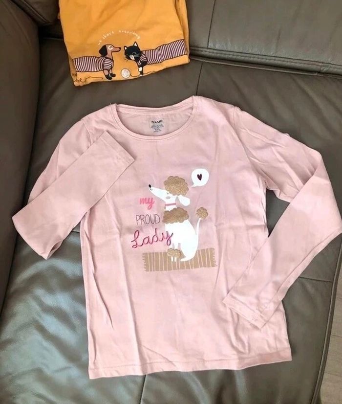 Lot 2 Tee-shirts Kiabi - photo numéro 5