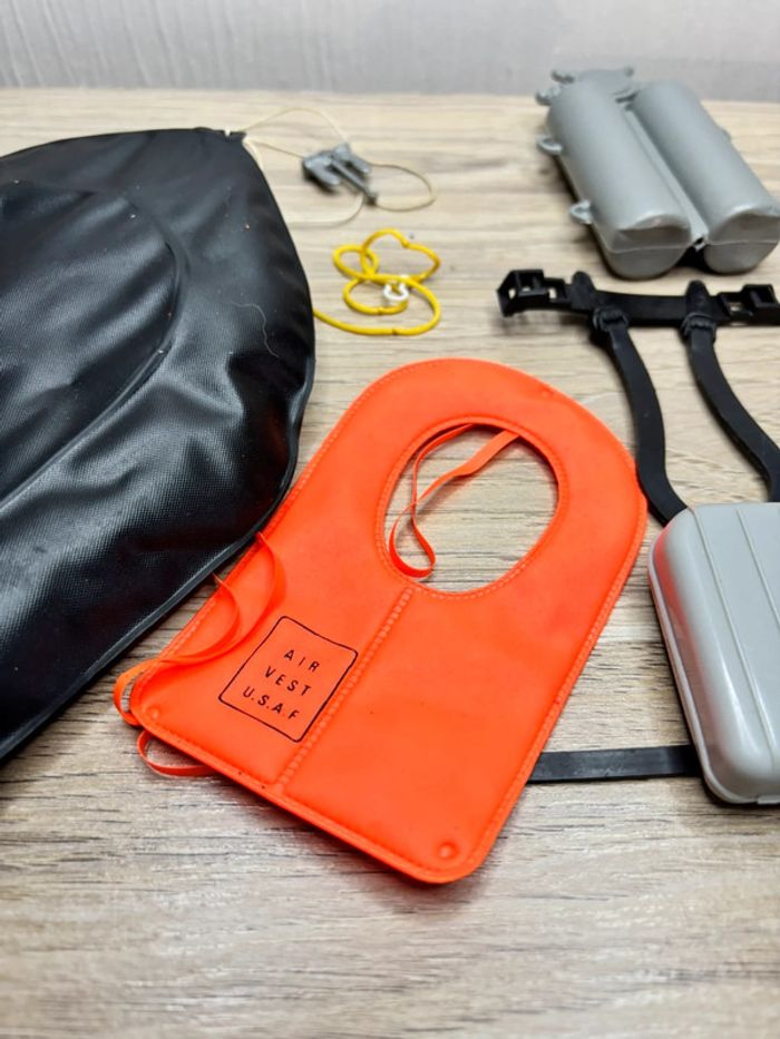 Lot accessoires figurines action figure action Joe action man Hasbro vintage , plongeur - photo numéro 6