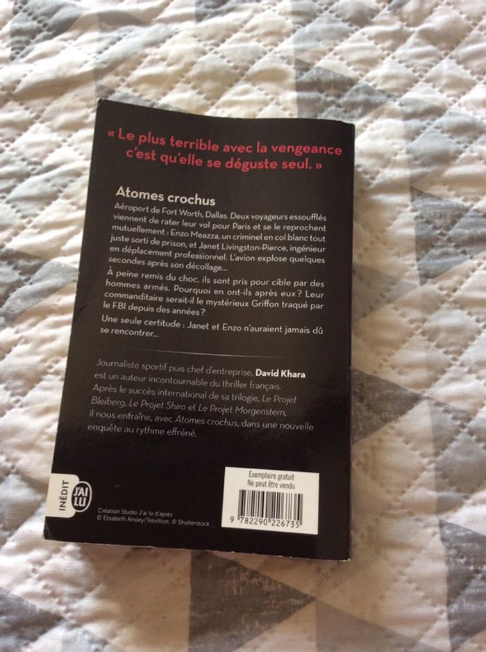 #Atomes crochus David Khara - photo numéro 3