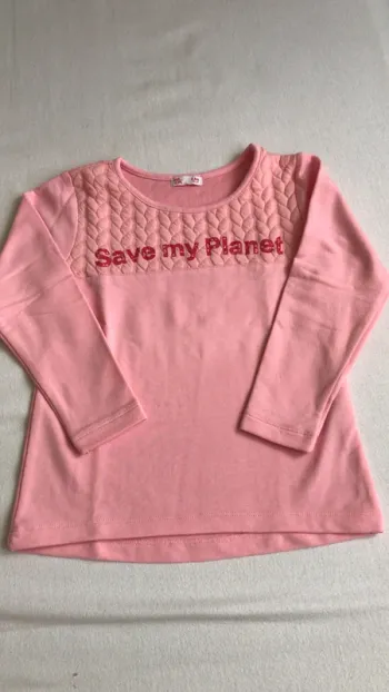 Sweat rose manches Longues DPAM 5 ans