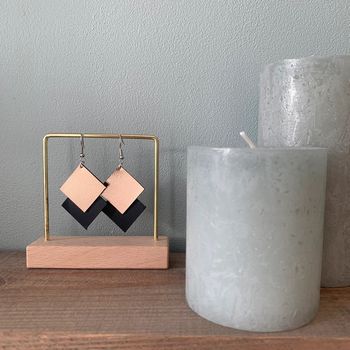 Boucles d’oreilles rose gold