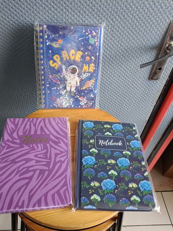 Lot de 3 notebook neufs