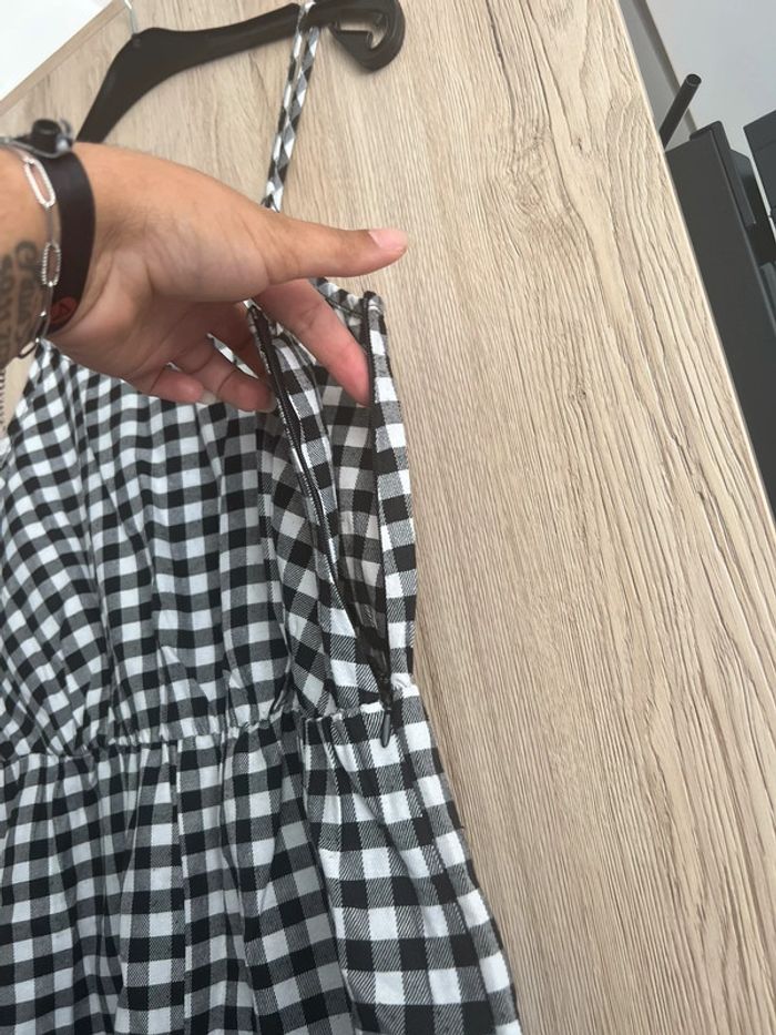 Combishort vichy à carreaux - photo numéro 5