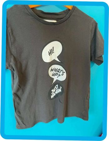 T-shirt manches courtes garçon 6 ans Zara kids