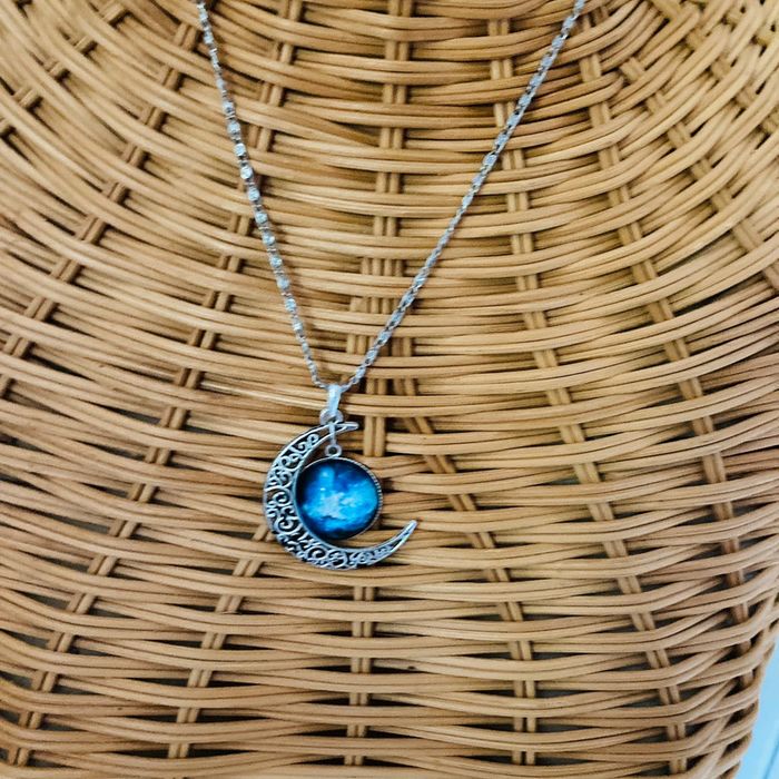 Collier vintage lune 🌸 - photo numéro 2