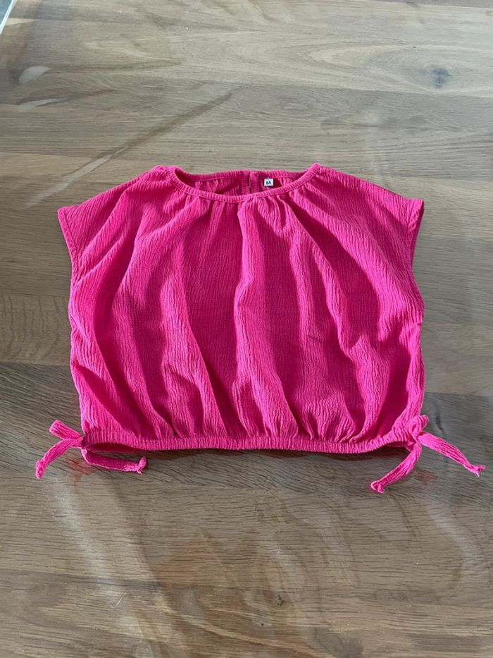 Tee shirt fuschia 6 ans - photo numéro 3