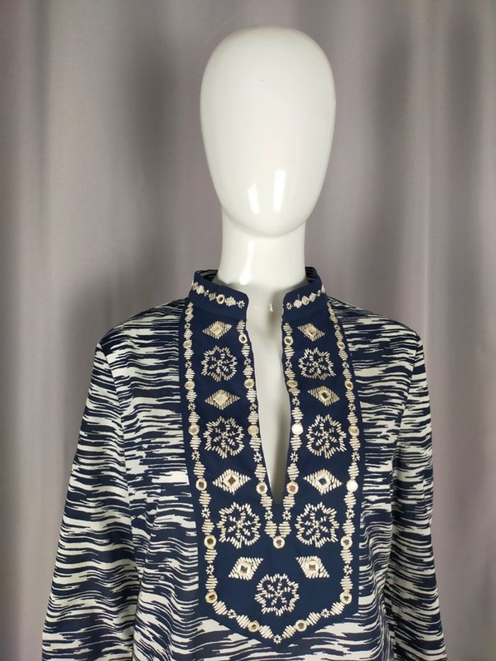 Tunique brodée en coton – Tory Burch – Taille S - photo numéro 19