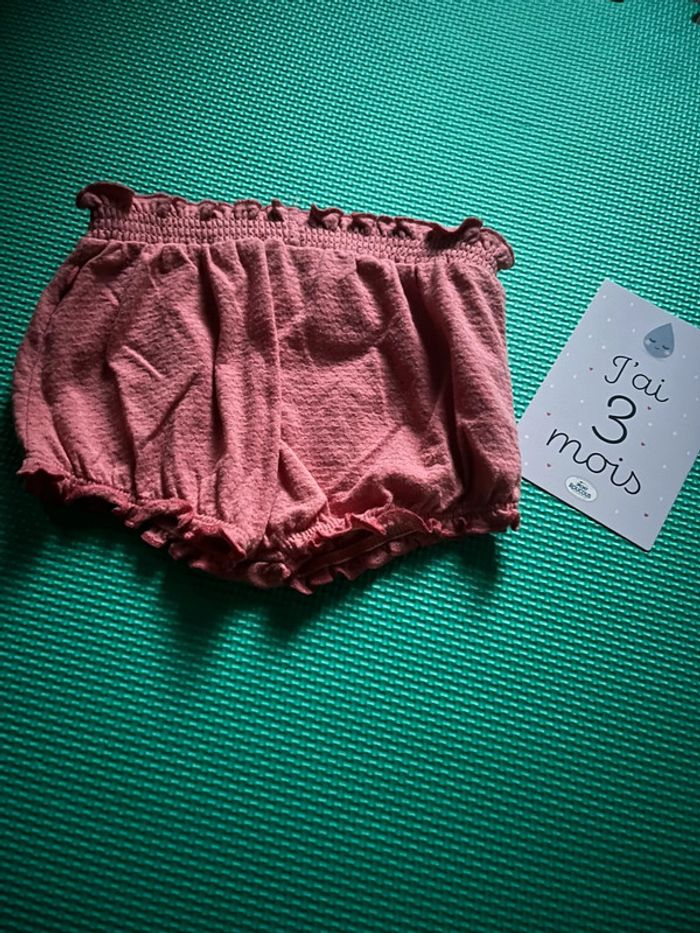 Short bloomer Obaibï rose foncé 3M - photo numéro 3