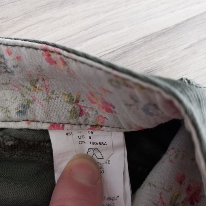 Pantacourt femme kaki Alain Manioukan taille 38 - photo numéro 5