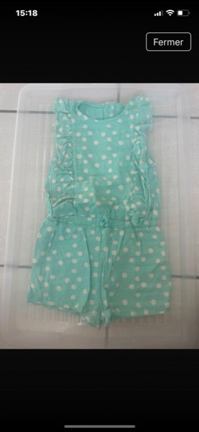 Combi short turquoise