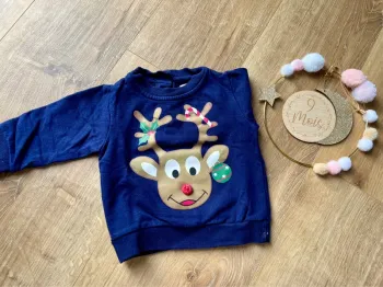 Pull de Noël 🎄 manches longues - 9 mois