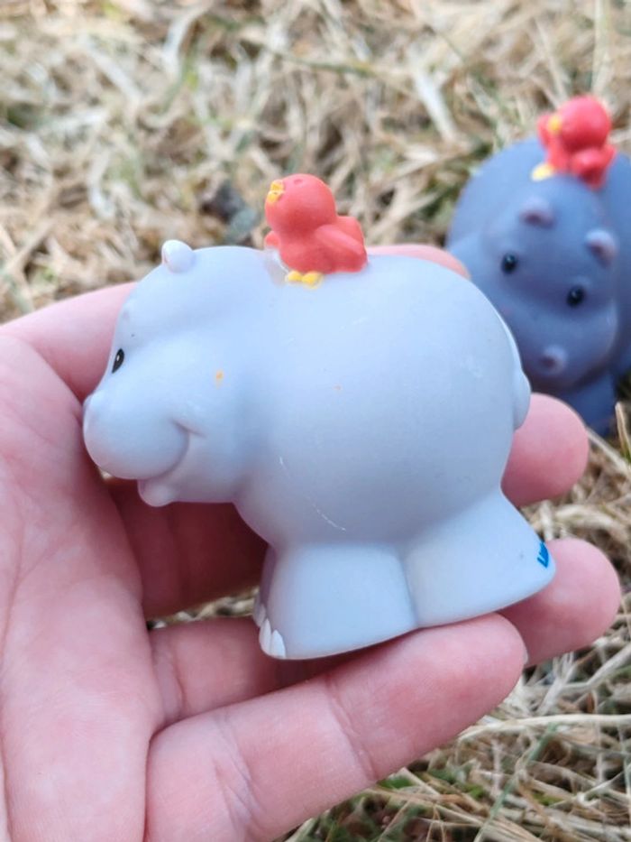 Couple hippopotames little people - photo numéro 3