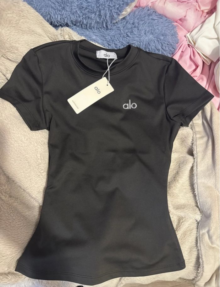 Tee-shirts alo noir - photo numéro 4