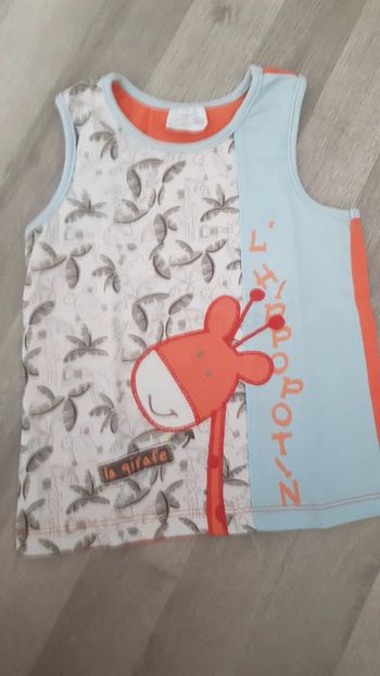 Tee-shirt débardeur 2 ans