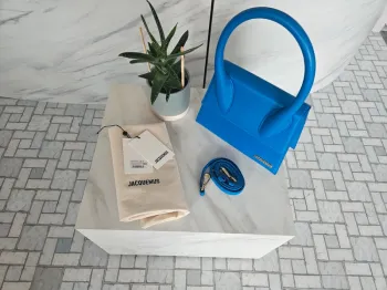 Le grand chiquito blue Jacquemus