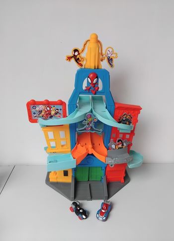 SPIDEY Garage Circuit Course Voitures Complet 🕸