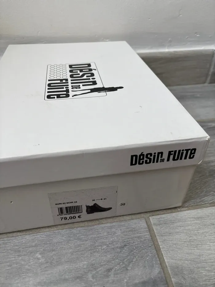 Bottines Désir de fuite 38 - photo numéro 6
