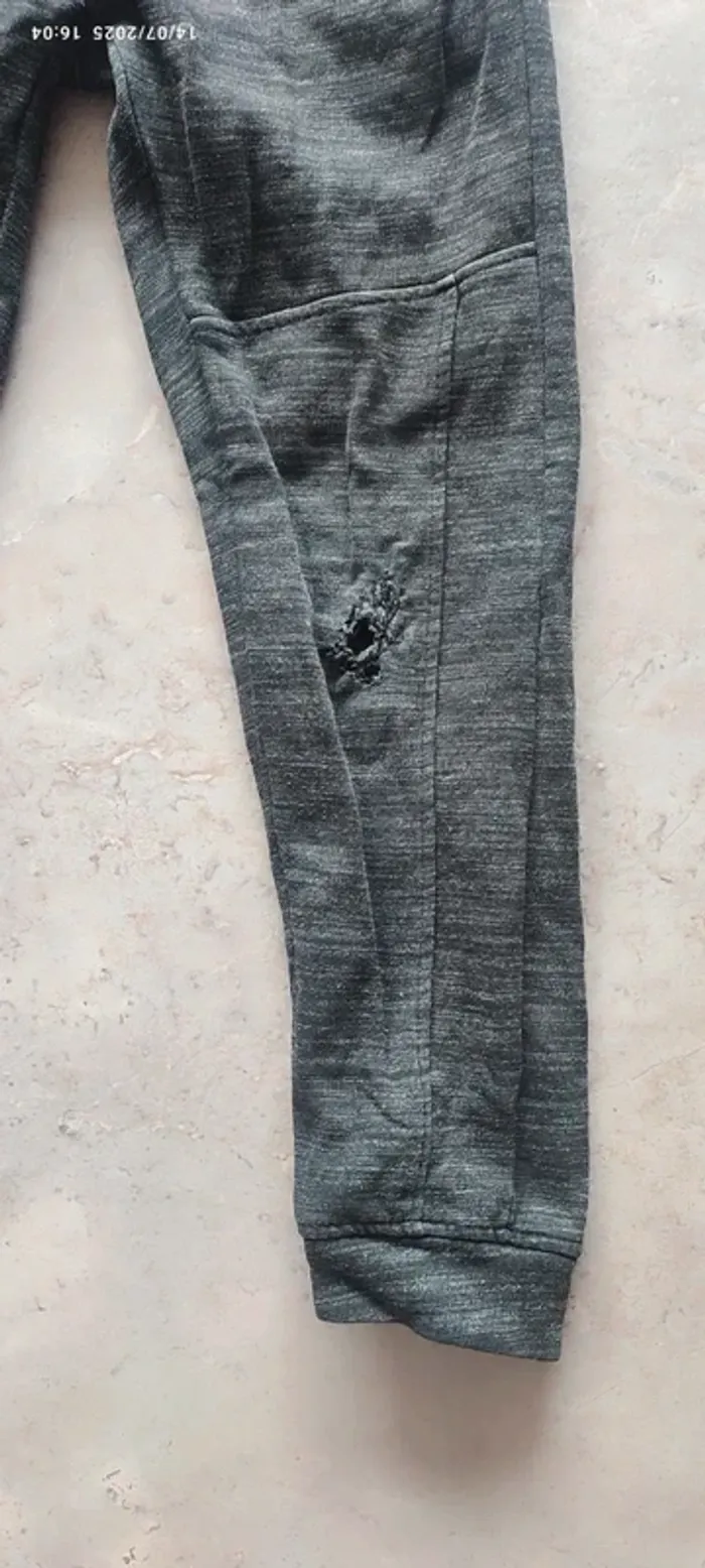 👖 Survêtement gris – Garçon 10 ans (140 cm) jeu extérieur - photo numéro 3