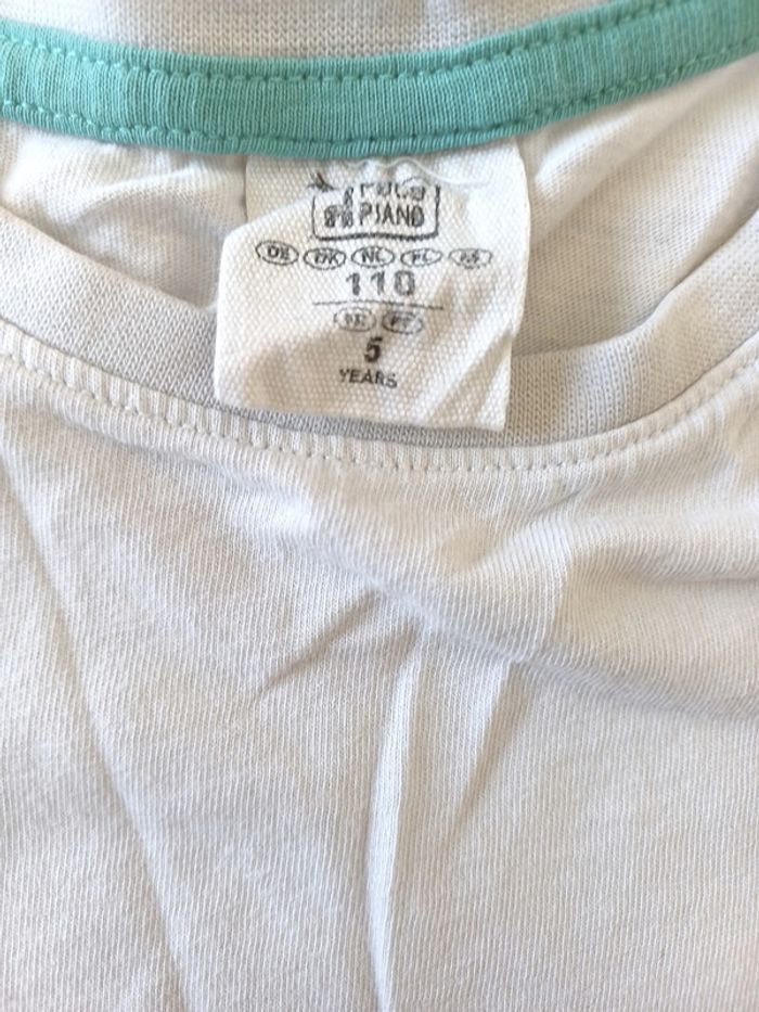 Tshirt Poco Piano 5 ans - photo numéro 3