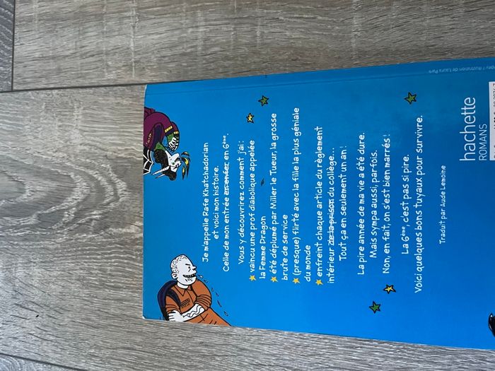 Livre LA 6ème roman - photo numéro 2