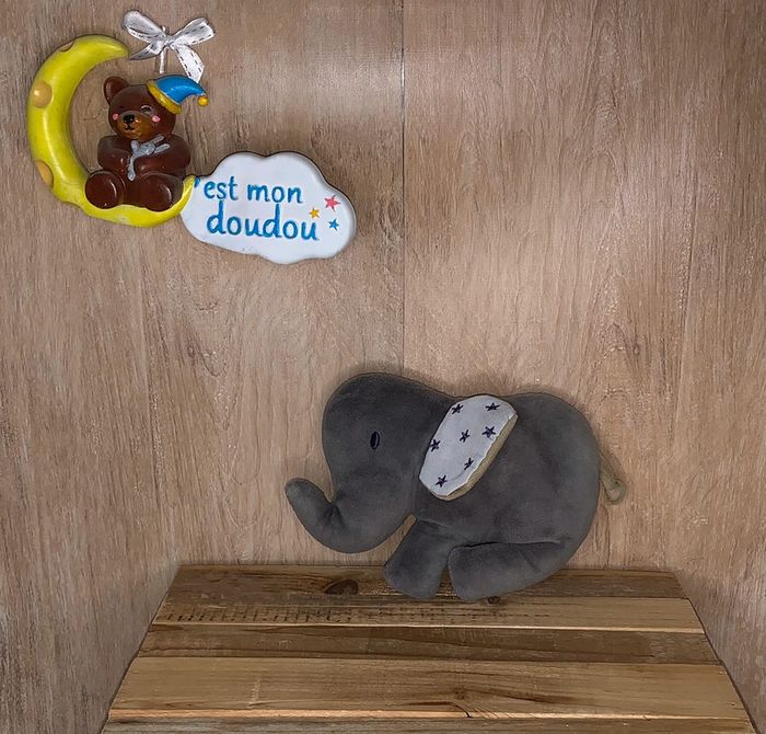 IKE29 doudou éléphant 🐘 ikea