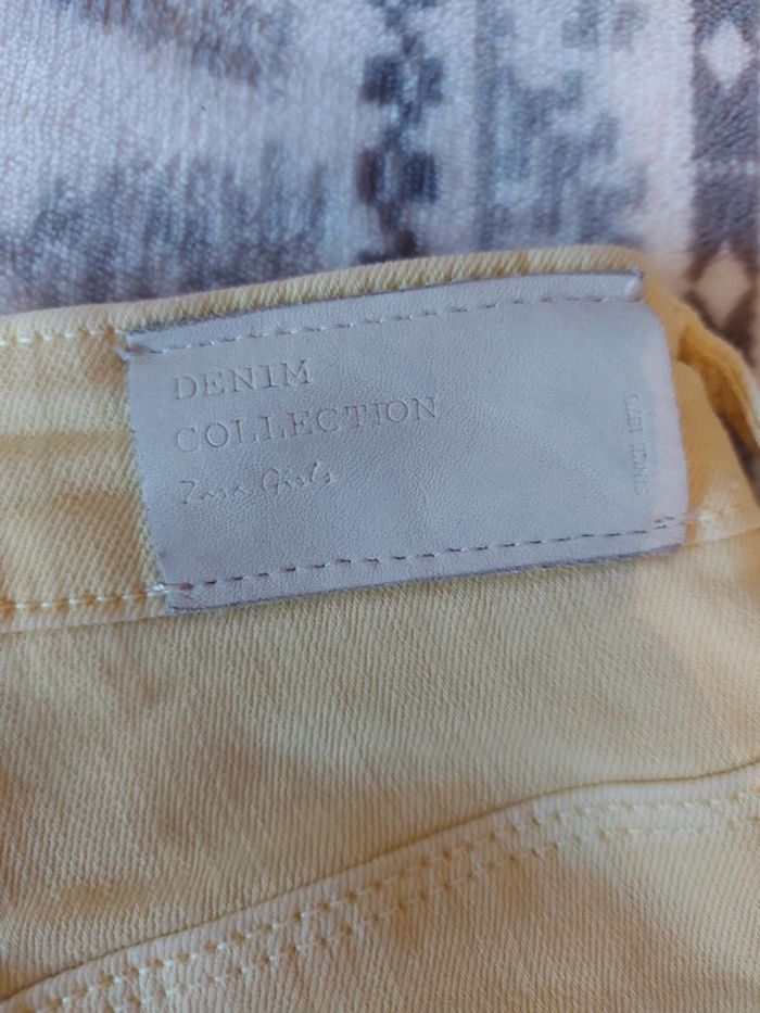 Jean jaune zara girls 10 ans - photo numéro 5