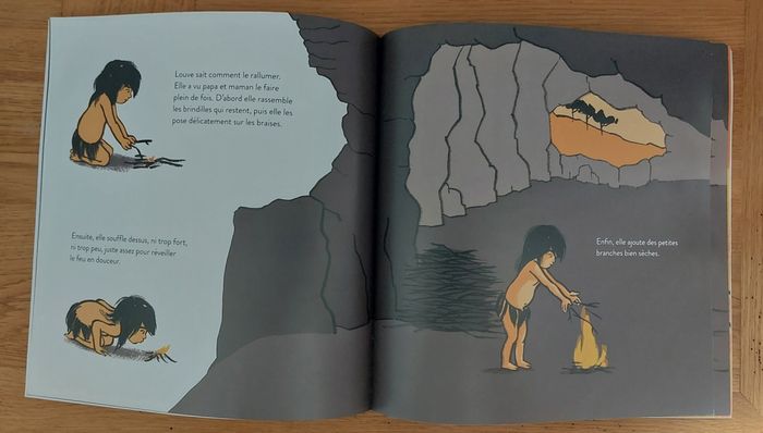 Le feu - l'école des loisirs - photo numéro 2